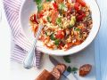 Paprika-Reis mit Wurst Rezept