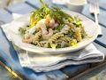 Pasta-Garnelen-Salat mit Rucola Rezept