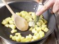 Pasta mit Kartoffeln Zubereitung Schritt 6 Pasta mit Kartoffeln Zubereitung Schritt 6