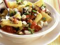 Pasta mit Aubergine und Mozzarella Rezept