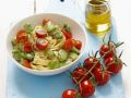 Pasta mit dicken Bohnen und Kirschtomaten Rezept