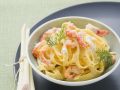 Pasta mit Flusskrebs-Zitronen-Soße Rezept