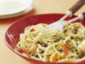Pasta mit Garnelen und Kapern Rezept