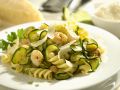 Pasta mit Krabben und Zucchini Rezept