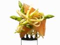 Pasta mit Lachs und grünem Spargel Rezept