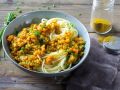 Pasta mit Linsen-Möhren-Soße Rezept