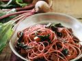 Pasta mit Mangold und Roter Bete Rezept