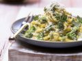 Pasta mit sahnigem Brokkoli-Pesto Rezept