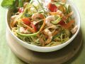 Pasta mit Scampi und Gemüse Rezept