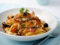 Pasta mit Scampi und Oliven Rezept