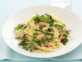 Pasta mit scharfer Rucola-Thunfisch-Soße Rezept