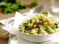 Pasta mit weißen Bohnen und Zucchini Rezept