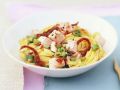 Pasta mit Wildlachs und getrockneten Tomaten Rezept