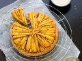 Pastinaken-Tarte mit Joghurt-Dip Rezept
