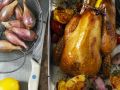 Perlhuhnbraten mit Schalotten und Zitronen Rezept