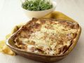 Pfannkuchengratin mit Schinken und Käse Rezept