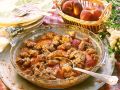 Pfirsich-Auflauf auf amerikanische Art Rezept