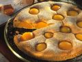 Pfirsich-Biskuitkuchen Rezept