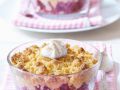 Pfirsich-Crumble mit Haferflocken Rezept