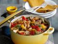 Pikanter Gemüse-Puten-Eintopf Rezept