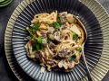 Pilz-Stroganoff Rezept