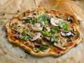 Pizza mit Champignons Rezept