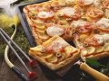 Pizza mit Kartoffeln Rezept