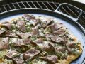 Pizza mit Rinderfilet Rezept