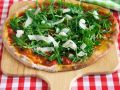 Pizza mit Rucola Rezept