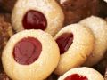 Plätzchen mit Kirschmarmelade Rezept