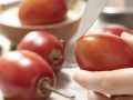 Pochierte Tamarillos Zubereitung Schritt 1 Pochierte Tamarillos Zubereitung Schritt 1
