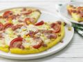 Polenta-Pizza Rezept