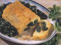 Polenta-Roulade mit Spinat Rezept