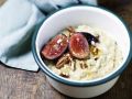 Porridge mit Feigen, Honig und Nüssen Rezept