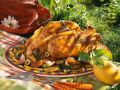 Poularde aus dem Ofen mit Oliven und Zitrone Rezept