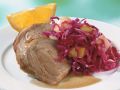 Putenbraten mit Rotkohl Rezept