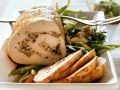 Putenrollbraten mit Pilzen und Ricotta gefüllt Rezept
