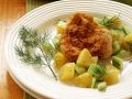Putenschnitzel mit Kartoffelgemüse Rezept
