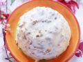Quarkcreme nach russischer Art mit Rosinen und Mandeln Rezept