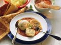 Quarkklöße mit Tomatensauce Rezept