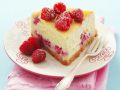 Quarkkuchen mit Himbeeren Rezept