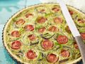 Bärlauch-Quiche mit Tomaten Rezept