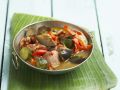 Ratatouille mit Schweinefleisch auf kreolische Art Rezept