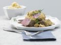 Rehrücken mit Kräuter-Nuss-Kruste Rezept