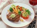 Rindersteak mit buntem Gemüse Rezept