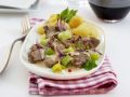 Rindfleisch-Lauch-Geschnetzeltes mit Gnocchi Rezept