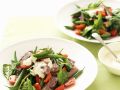Rindfleisch-Tomaten-Salat mit grünen Bohnen Rezept