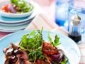 Rindfleischsalat mit Balsamico und Zwiebeln Rezept