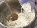 Risotto mit Frischkäse Zubereitung Schritt 3 Risotto mit Frischkäse Zubereitung Schritt 3