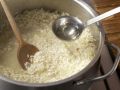 Risotto mit Frischkäse Zubereitung Schritt 4 Risotto mit Frischkäse Zubereitung Schritt 4